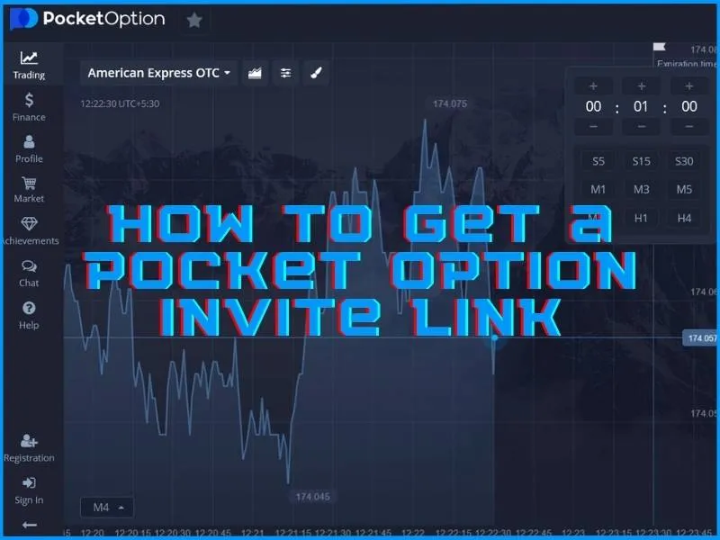 Como obter um link de convite da Pocket Option