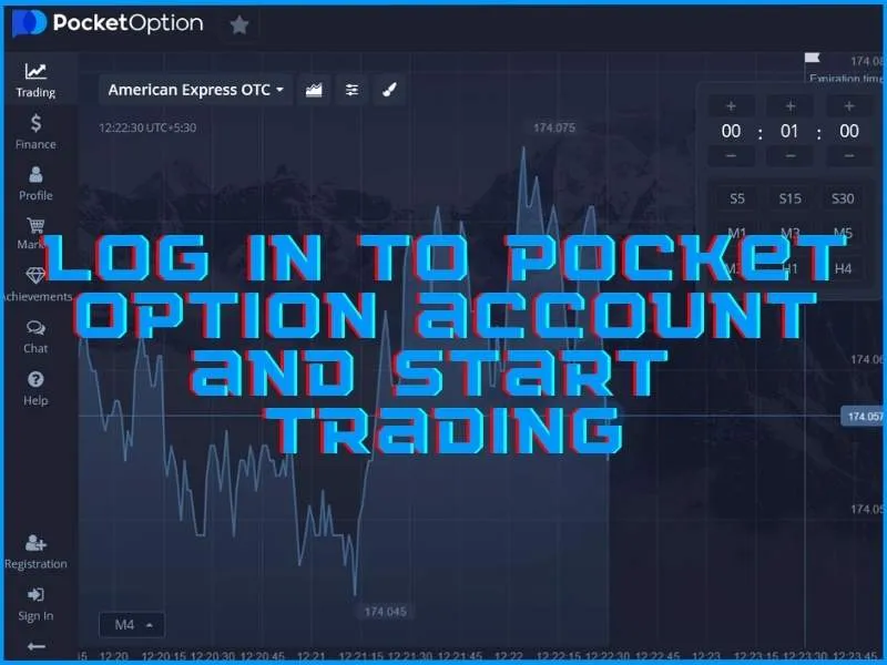 Войдите в Pocket Option и начните торговать