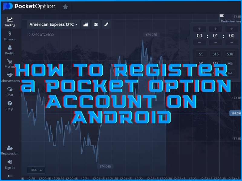 Cómo registrar una cuenta de Pocket Option en Android