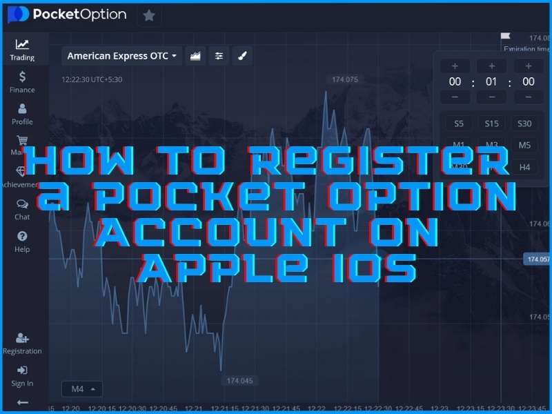 Cómo registrar una cuenta de Pocket Option en Apple iOS